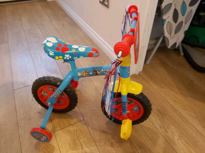 paw patrol 2 in 1 bike